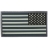 Picture of 3.25 x 1.75 Reverse American Flag 3D PVC Patch