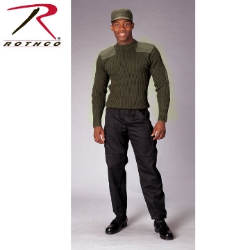Show details for Government Type Wool Commando Sweater by Rothco® Picture of Government Type Wool Commando Sweater by Rothco®