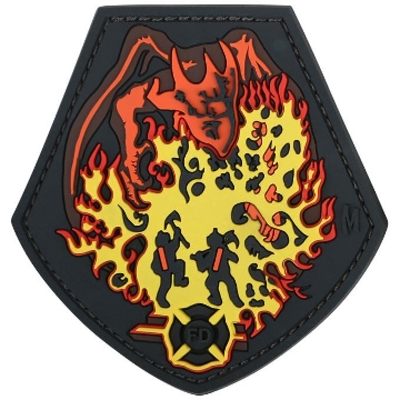 Show details for Fire Dragon PVC Patch 3.05" x 3.12" by Maxpedition® Picture of Fire Dragon PVC Patch 3.05" x 3.12" by Maxpedition®