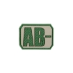 Picture of AB- (Negative) Blood Type Patch  1.5" x 1.125"