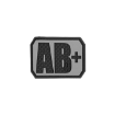 Picture of AB+ (Positive) Blood Type Patch  1.5" x 1.125"