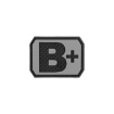 Picture of B+ (Positive) Blood Type Patch  1.5" x 1.125"