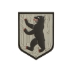 Picture of Berlin Bear Patch 1.63" x 2.125" 3D PVC Morale Patch by Maxpedition®