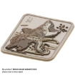 Picture of Bear Sharktopus 2" x 2.6" 3D PVC Morale Patch by Maxpedition®