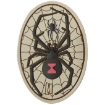 Picture of Black Widow PVC Patch 2" x 3" by Maxpedition®