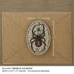 Picture of Black Widow PVC Patch 2" x 3" by Maxpedition®