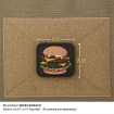 Picture of Burger PVC Patch 2.1" x 1.875" by Maxpedition®