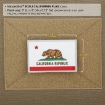 Picture of California Flag PVC Patch 3" x 2" by Maxpedition®