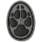 Picture of Dog Track 1 Inch PVC Patch 0.75" x 1.0" by Maxpedition®