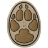 Picture of Dog Track 2 Inch PVC Patch 1.4" x 2.0" by Maxpedition®