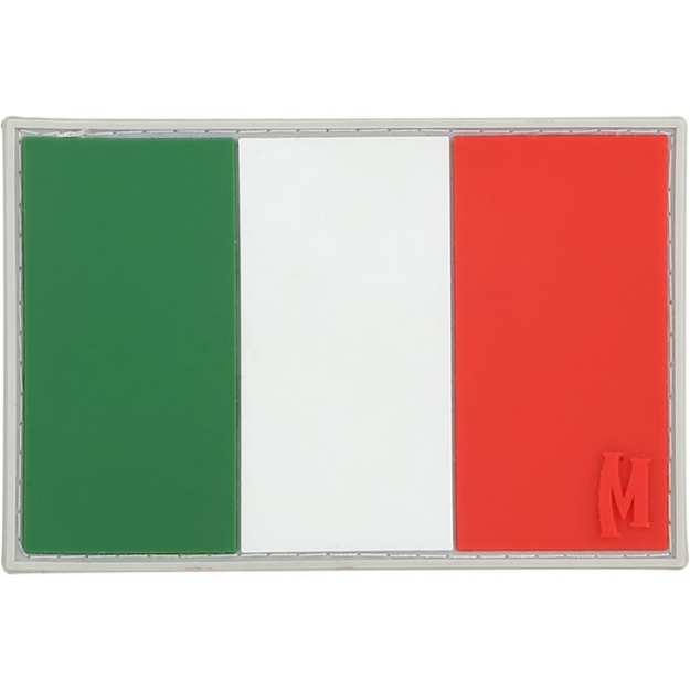 Picture of Italy Flag PVC Patch 3" x 2" by Maxpedition®