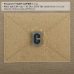 Picture of LETTER "C" PVC Patch 0.84" x 1.18" by Maxpedition®