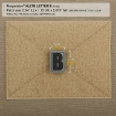 Picture of LETTER "B" PVC Patch 0.84" x 1.18" by Maxpedition®