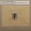 Picture of LETTER "F" PVC Patch 0.7" x 1.18" by Maxpedition®