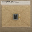 Picture of LETTER "M" PVC Patch 0.94" x 1.18" by Maxpedition®