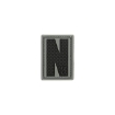 Picture of LETTER "N" PVC Patch 0.84" x 1.18" by Maxpedition®