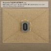 Picture of LETTER "O" PVC Patch 0.7" x 1.18" by Maxpedition®