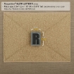 Picture of LETTER "R" PVC Patch 0.84" x 1.18" by Maxpedition®