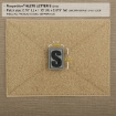 Picture of LETTER "S" PVC Patch 0.7" x 1.18" by Maxpedition®