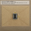 Picture of LETTER "X" PVC Patch 0.7" x 1.18" by Maxpedition®