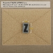 Picture of LETTER "Z" PVC Patch 0.7" x 1.18" by Maxpedition®