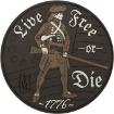 Picture of Live Free or Die PVC Patch 3" x 3" by Maxpedition®