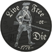 Picture of Live Free or Die PVC Patch 3" x 3" by Maxpedition®