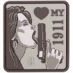 Picture of Love my 1911 PVC Patch 2.6" x 2.8" by Maxpedition®