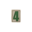 Picture of Number 4 PVC Patch 0.84" x 1.18" by Maxpedition®