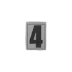 Picture of Number 4 PVC Patch 0.84" x 1.18" by Maxpedition®