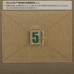 Picture of Number 5 PVC Patch 0.84" x 1.18" by Maxpedition®