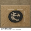 Picture of T Rex Skull PVC Patch 3" x 2.5" by Maxpedition®