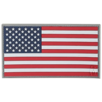 Show details for USA Flag PVC Patch 3.25" x 1.75" by Maxpedition® Picture of USA Flag PVC Patch 3.25" x 1.75" by Maxpedition®