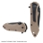 Picture of Ferox Folding Knife (Plain Blade / Khaki Handle)