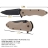 Picture of Ferox Folding Knife (Plain Blade / Khaki Handle)