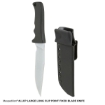 Picture of Large Long Clip Point Fixed Blade Knife (Plain Edge)