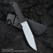 Picture of Large Short Clip Point Fixed Blade Knife (Plain Edge)