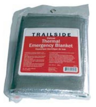 Show details for Thermal Deluxe Emergency Blanket by TrailSide Picture of Thermal Deluxe Emergency Blanket by TrailSide