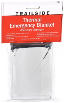 Show details for Thermal Emergency Blanket by TrailSide Picture of Thermal Emergency Blanket by TrailSide