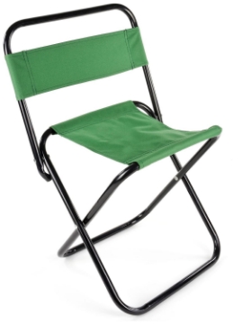 Show details for Folding Steel Frame Chair by Trailside® Picture of Folding Steel Frame Chair by Trailside®