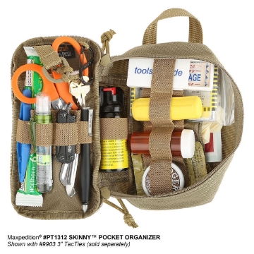 Show details for 8x4 SKINNY Pocket Organizer by Maxpedition Picture of 8x4 SKINNY Pocket Organizer by Maxpedition