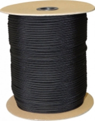 Picture of Black | 1,000 Feet | 550 LB Paracord Picture of Black | 1,000 Feet | 550 LB Paracord