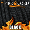 Picture of 550 FireCord - Black - 25 Feet by Live Fire Gear™