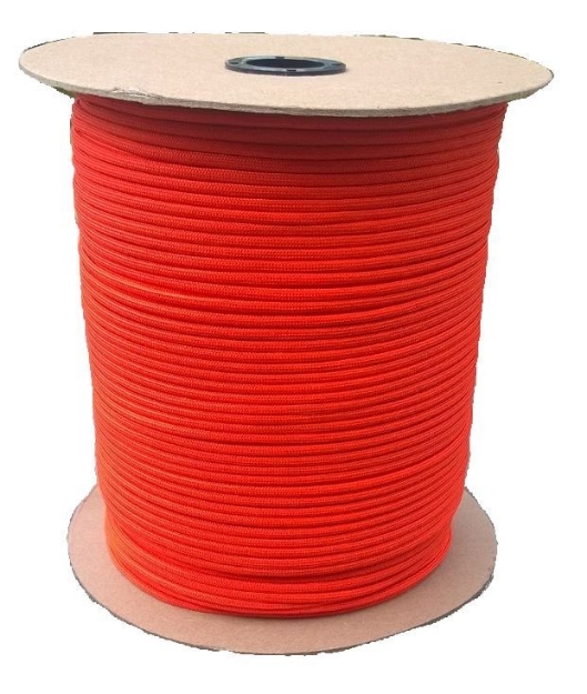 Picture of Safety Orange - 1,000 Foot - Paracord by Econocord