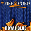 Picture of 550 FireCord - Royal Blue - 25 Feet by Live Fire Gear™