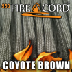 Picture of 550 FireCord - Coyote Brown - 25 Feet by Live Fire Gear™