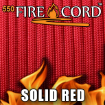 Picture of 550 FireCord - Red - 25 Feet by Live Fire Gear™