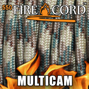 Show details for 550 FireCord - MultiCam - 50 Feet by Live Fire Gear™ Picture of 550 FireCord - MultiCam - 50 Feet by Live Fire Gear™