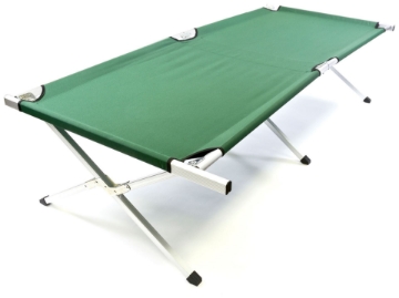 Show details for 32 Inch Aluminum Camp Cot by TrailSide Picture of 32 Inch Aluminum Camp Cot by TrailSide