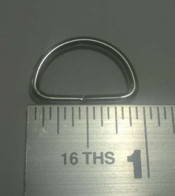 Picture of 20mm D-Ring - Non Welded - Stainless Steel